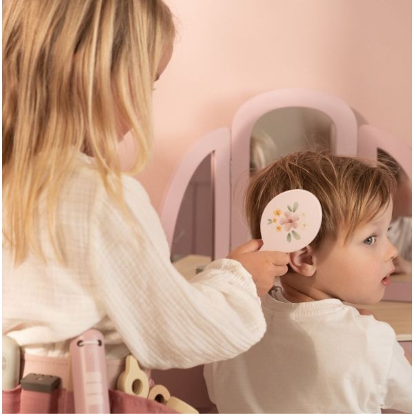 Wooden Hairdresser Set - Rose