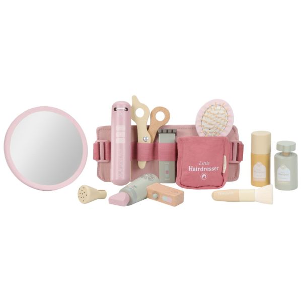 Wooden Hairdresser Set - Rose