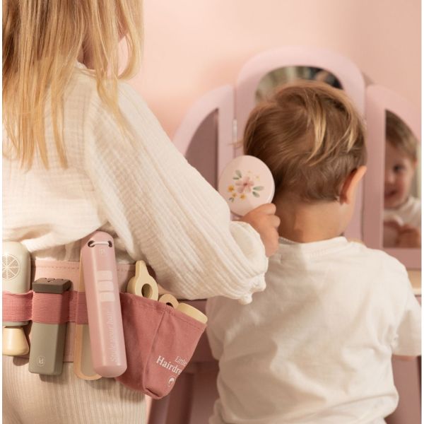 Wooden Hairdresser Set - Rose