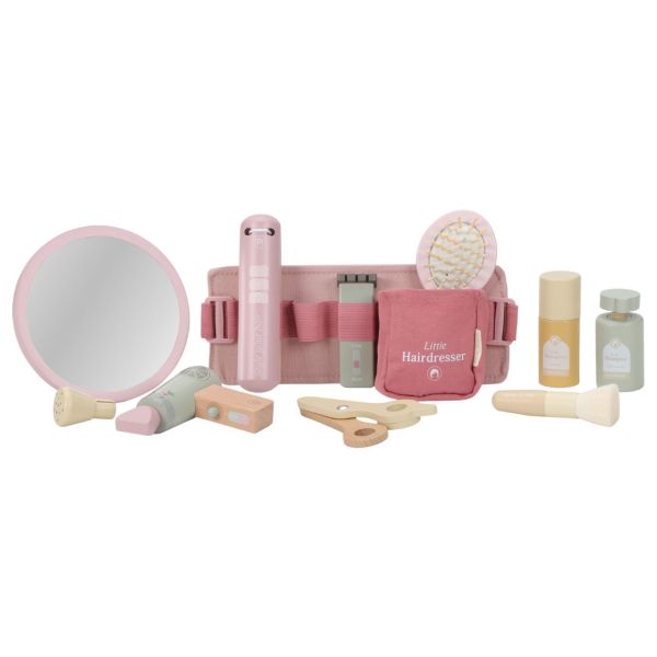 Wooden Hairdresser Set - Rose