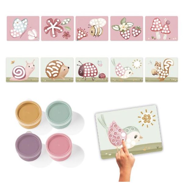 Set de peinture à doigts - Fairy Garden