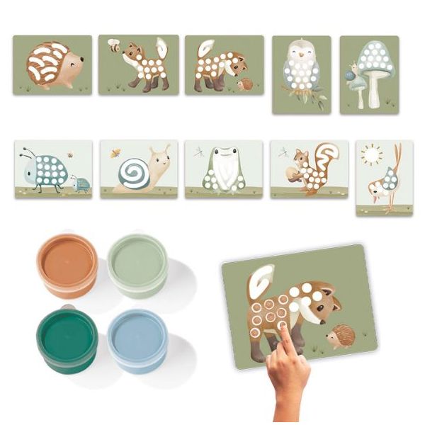 Set de peinture à doigts - Forest Friends