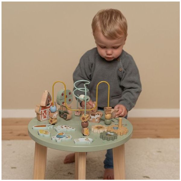 Table d'activités en bois - Little Farm
