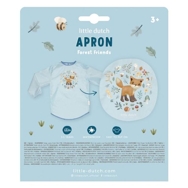 Tablier enfant - 3-5 ans - Forest Friends
