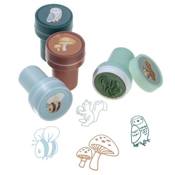 Coffret de 16 tampons - Forest Friends