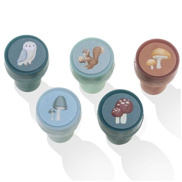 Coffret de 16 tampons - Forest Friends