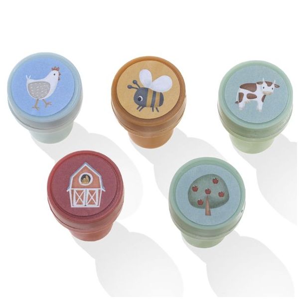 Coffret de 16 tampons - Little Farm