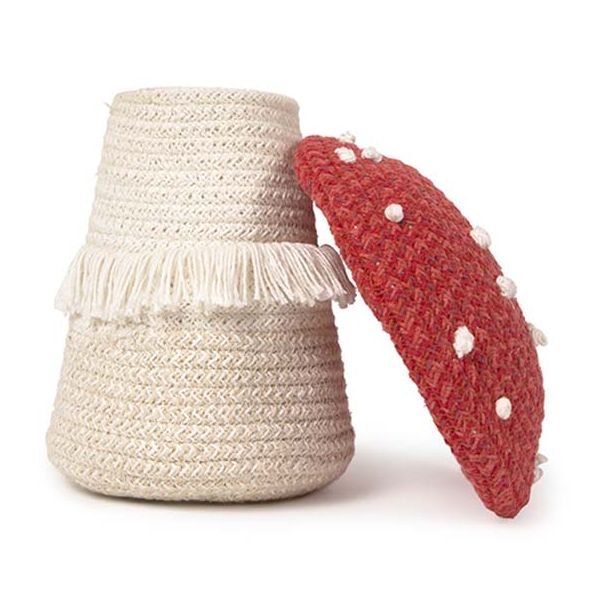 Panier Champignon - Petit Modèle - Rouge