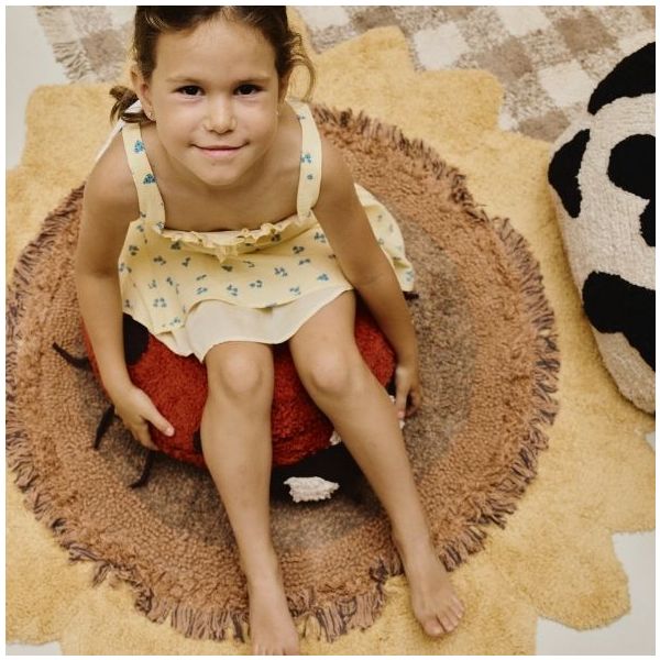 Coussin de sol Coccinelle Maria