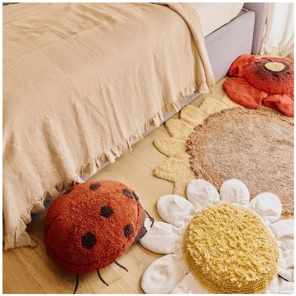 Coussin de sol Coccinelle Maria