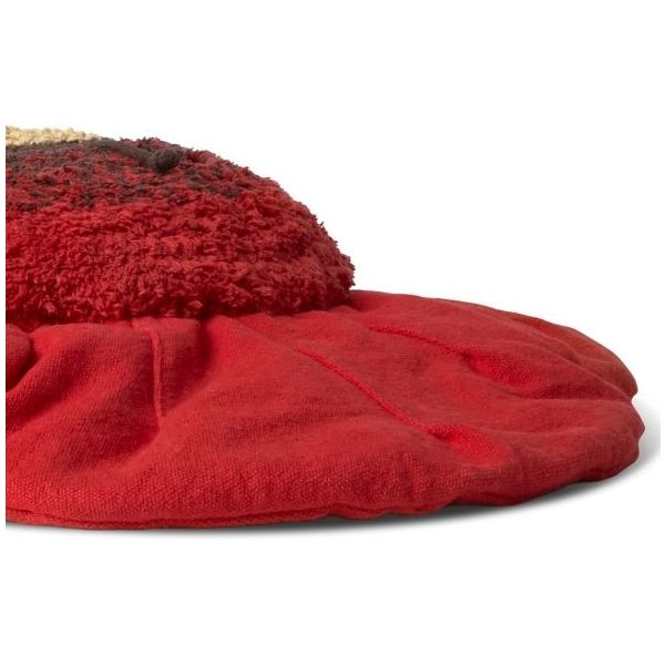Coussin de sol Coquelicot - Rouge