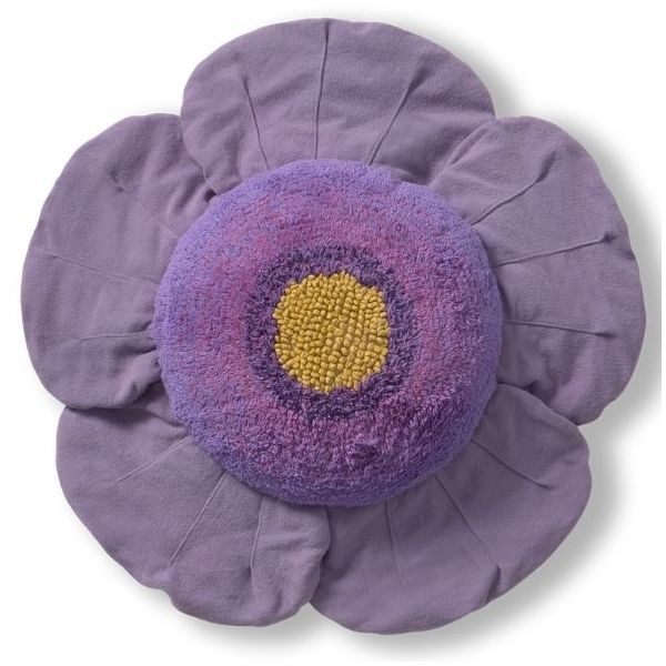 Coussin de sol Coquelicot - Violet