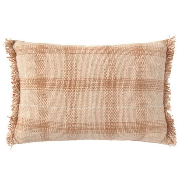 Coussin Tartan - Rose
