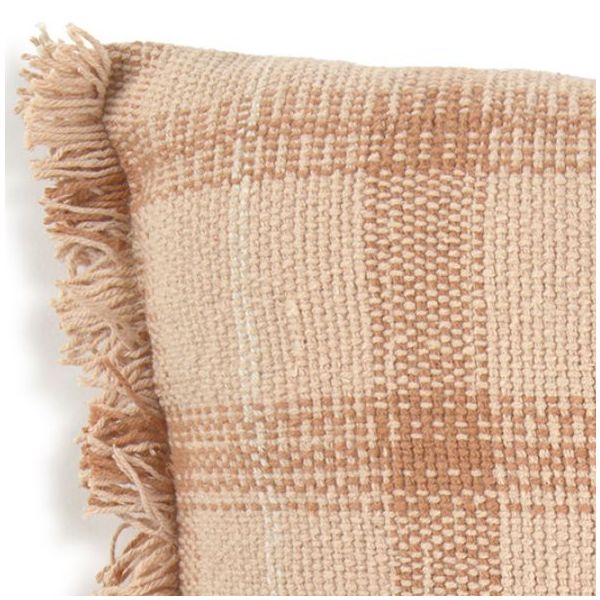 Coussin Tartan - Rose