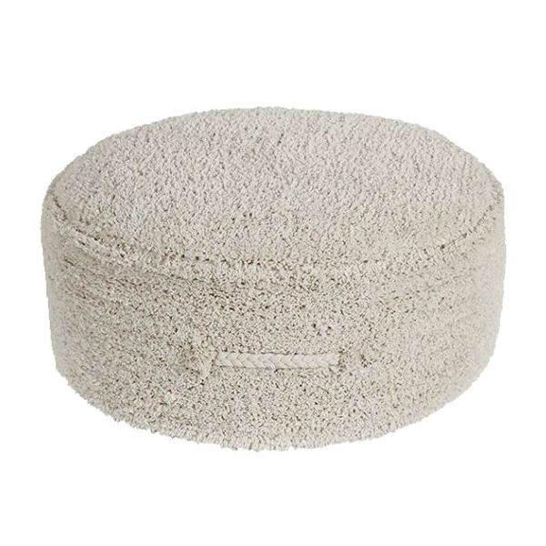 Pouf Lavable Chill - Naturel
