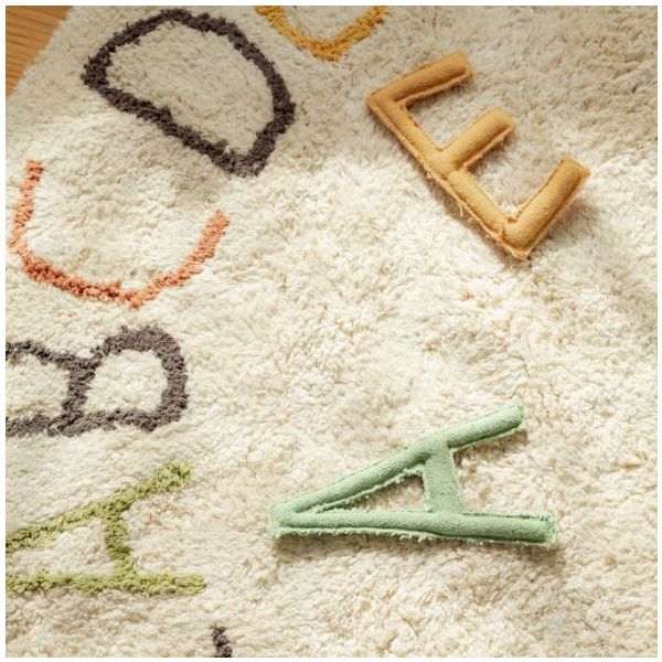 Tapis rond Lavable ABC - 120 cm