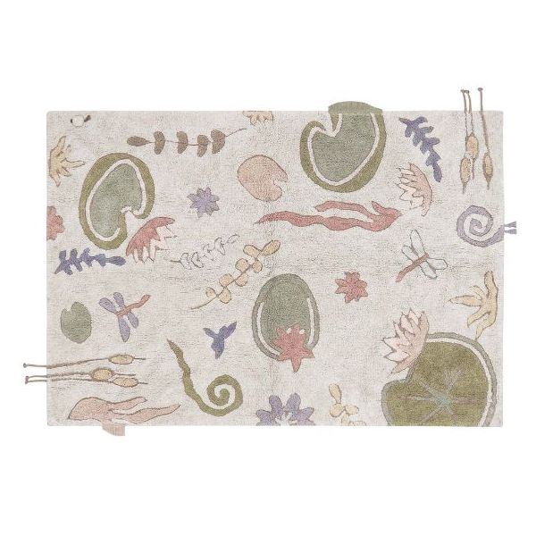 Tapis Lavable RugCycled Botanic Fantasy - 140 x 200 cm