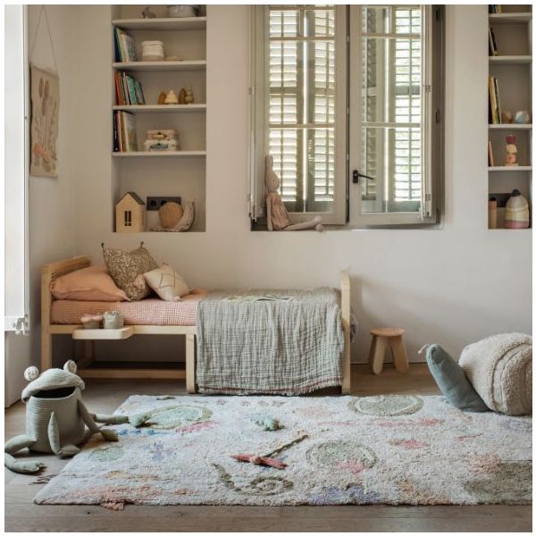 Tapis Lavable RugCycled Botanic Fantasy - 140 x 200 cm