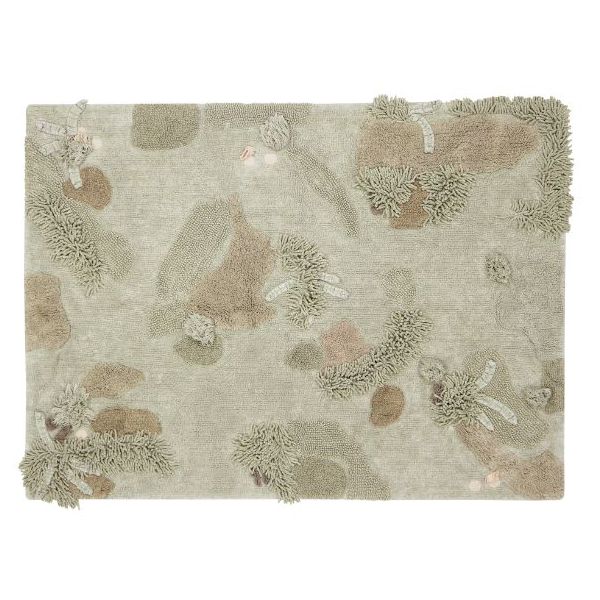Tapis Lavable RugCycled Champignon - 120 x 160 cm