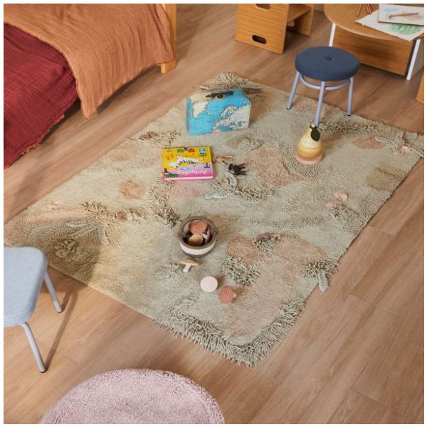 Tapis Lavable RugCycled Champignon - 120 x 160 cm