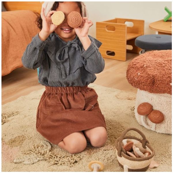 Tapis Lavable RugCycled Champignon - 120 x 160 cm