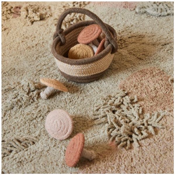 Tapis Lavable RugCycled Champignon - 120 x 160 cm
