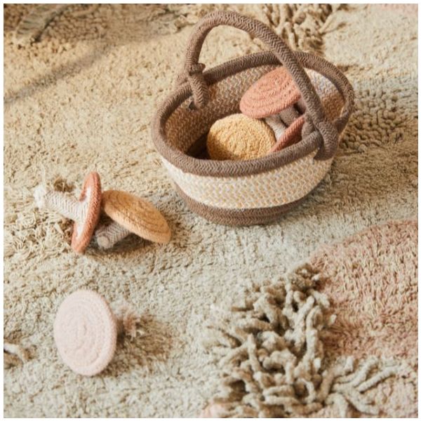 Tapis Lavable RugCycled Champignon - 120 x 160 cm