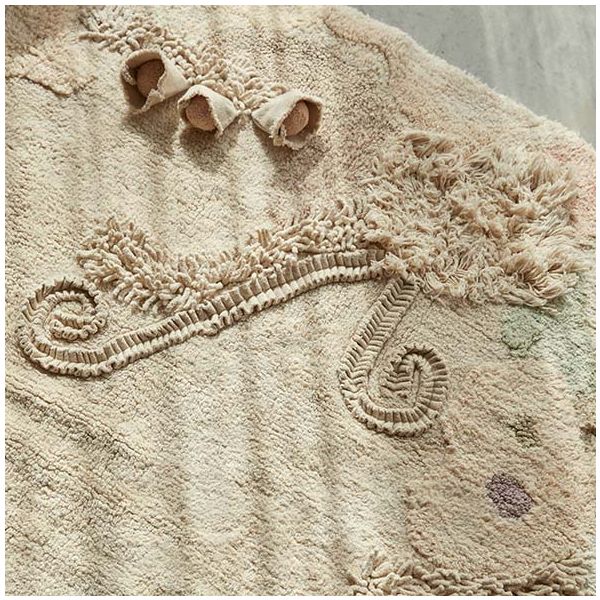 Tapis Lavable RugCycled Fond Marin - 140 x 200 cm