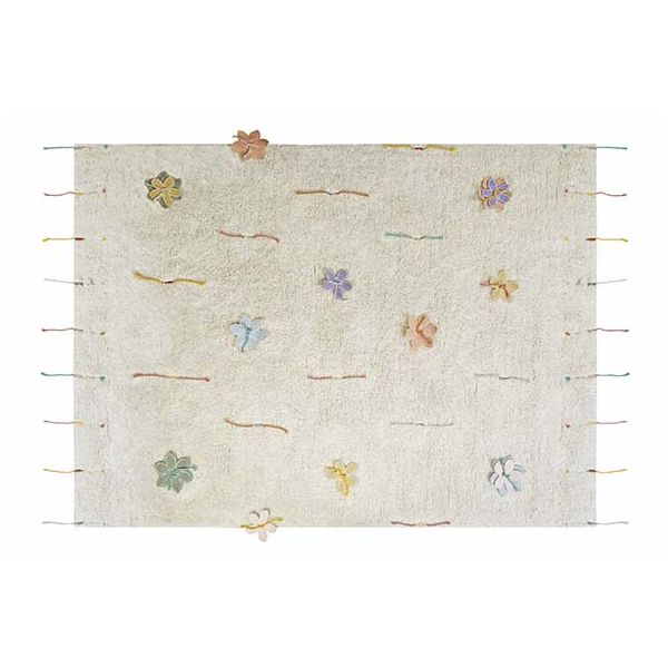 Tapis Lavable RugCycled Wildflowers - 120 x 160 cm