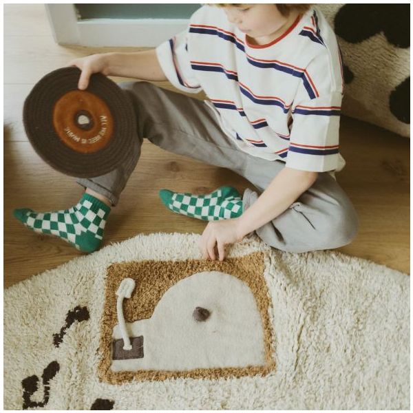 Tapis Lavable Musique - 140 cm