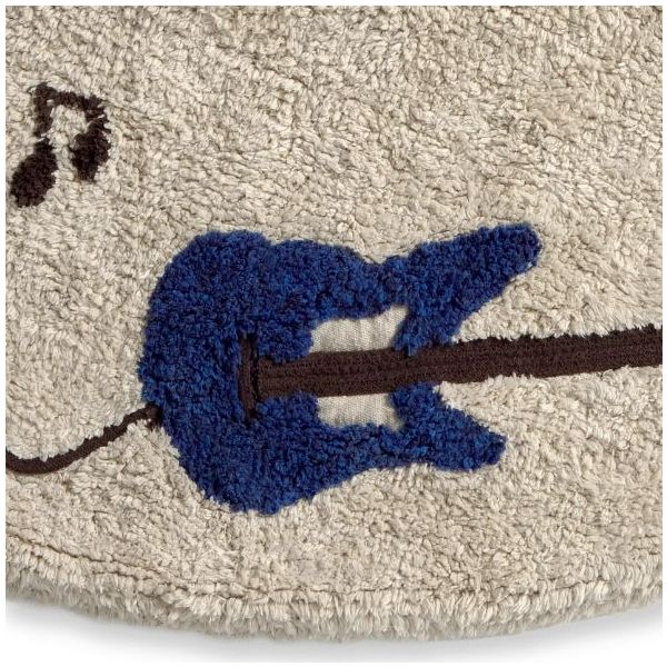 Tapis Lavable Musique - 140 cm