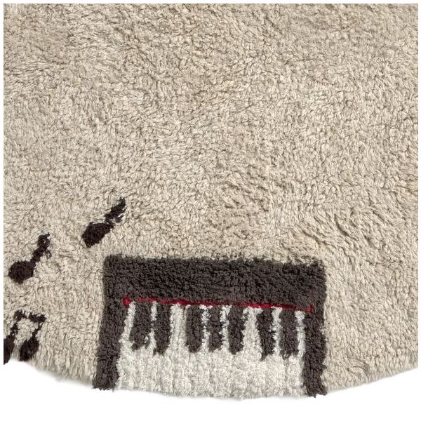 Tapis Lavable Musique - 140 cm