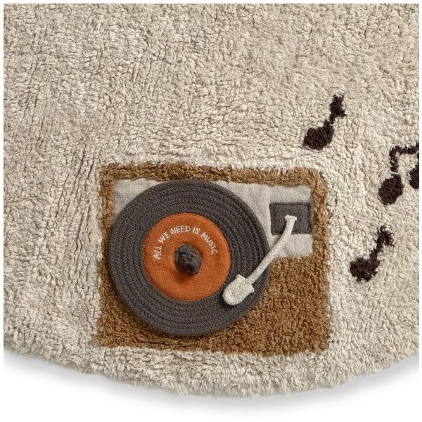 Tapis Lavable Musique - 140 cm