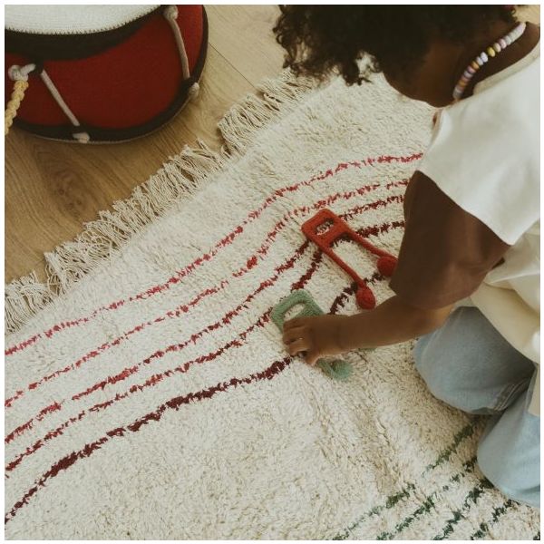 Tapis Lavable Notes de Musique - Multi - 170 x 240 cm