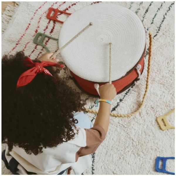 Tapis Lavable Notes de Musique - Multi - 120 x 160 cm