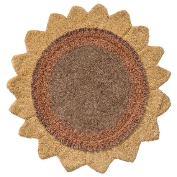 Washable Rug Sunflower - 120 cm
