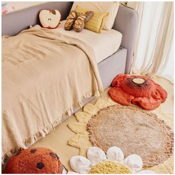 Washable Rug Sunflower - 120 cm