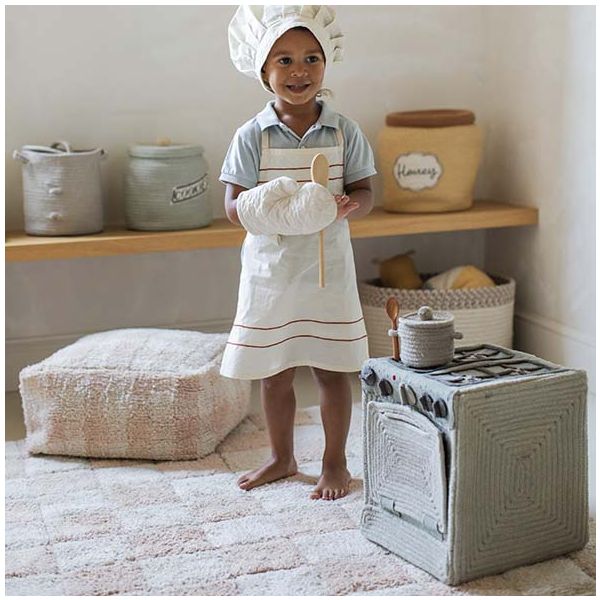 Cuisinière enfant en textile