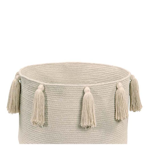 Panier Tassels 40 x 25 cm - Naturel