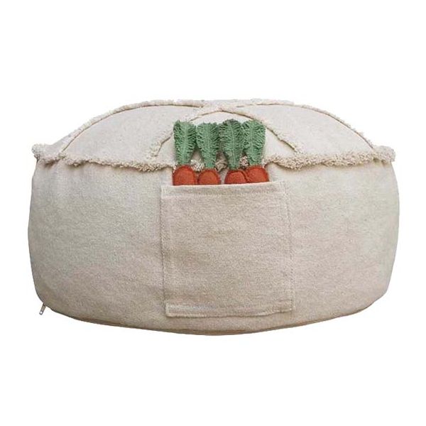 Pouf Lavable Jeu de Morpion
