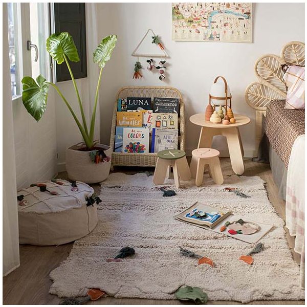 Pouf Lavable Jeu de Morpion