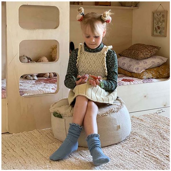 Pouf Lavable Jeu de Morpion