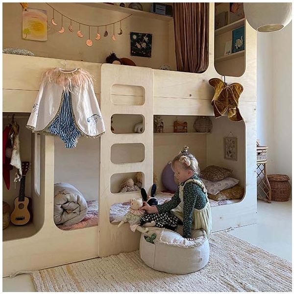Pouf Lavable Jeu de Morpion