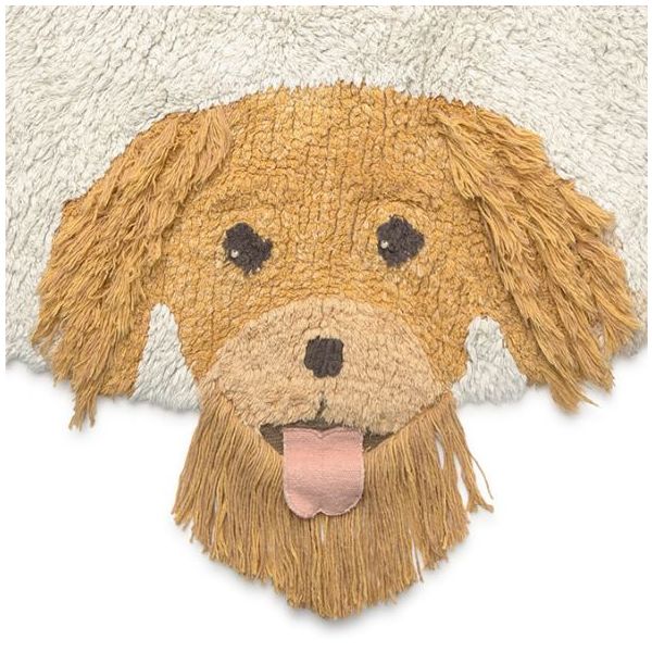 Tapis rond Lavable Chiens - 140 cm
