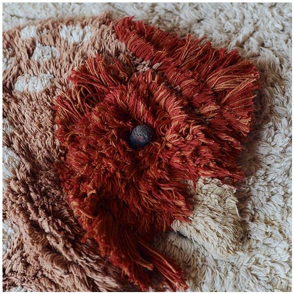 Tapis Lavable Poule - 110 x 100 cm