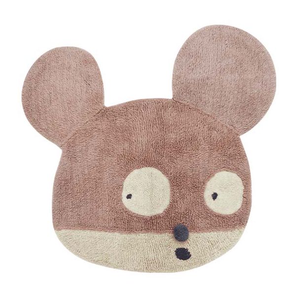 Tapis Woolable 120 x 120 cm - Miss Mighty Mouse