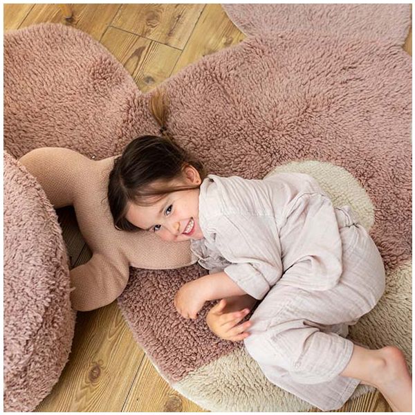 Tapis Woolable 120 x 120 cm - Miss Mighty Mouse