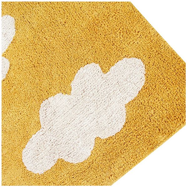 Clouds Rug 120 x 160cm - Mustard