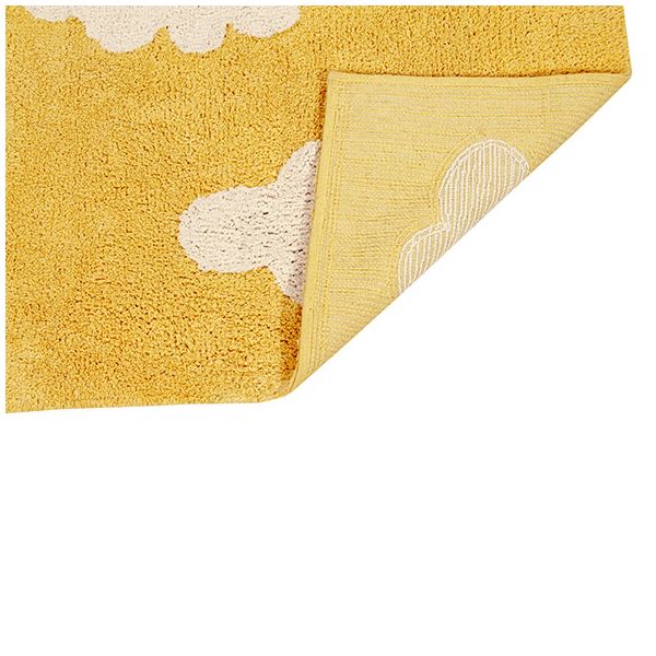 Clouds Rug 120 x 160cm - Mustard