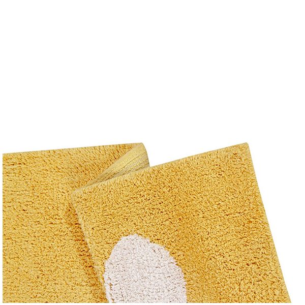 Clouds Rug 120 x 160cm - Mustard